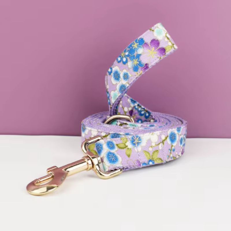 Laisse pour Chien Fleurs