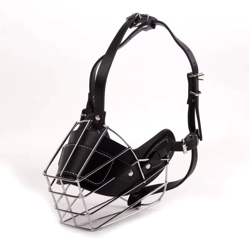 Museliere Chien Cuir