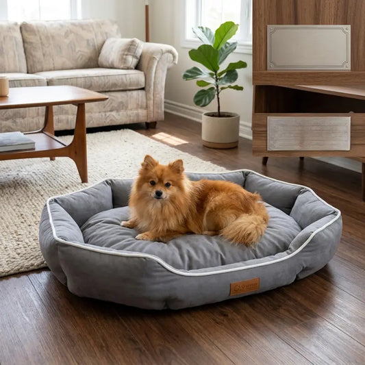 Panier Chien Japan Gris