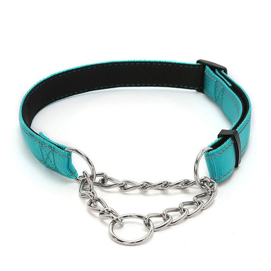 Collier Etrangleur Chien Bleu