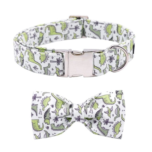 Collier Chien Personnalisé dino