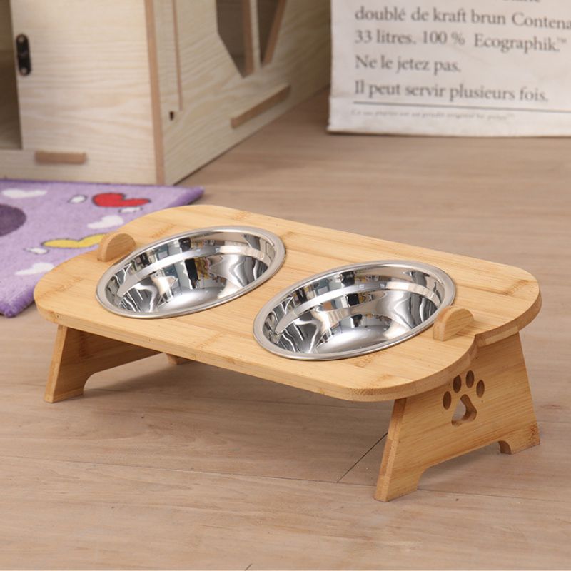 Gamelle Bambou pour Chien