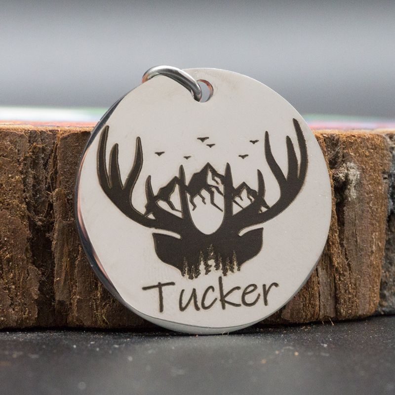 Médaille Chien Argent