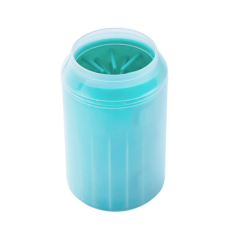 Nettoie Pattes Pour Chien Turquoise