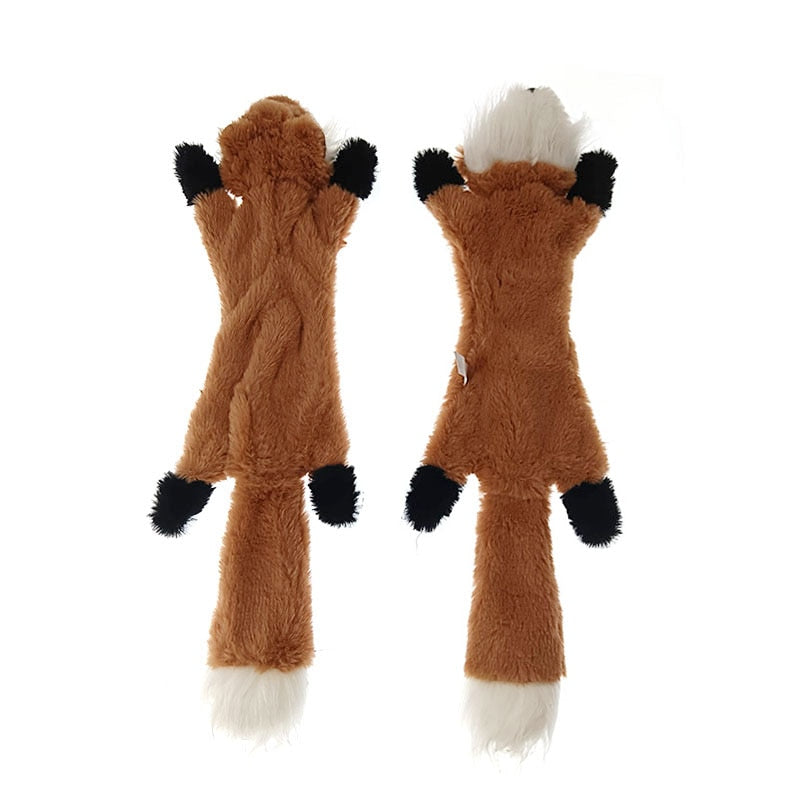 Peluche Plate Écureuil