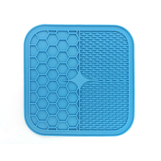 Tapis de Lechage Chien Bleu