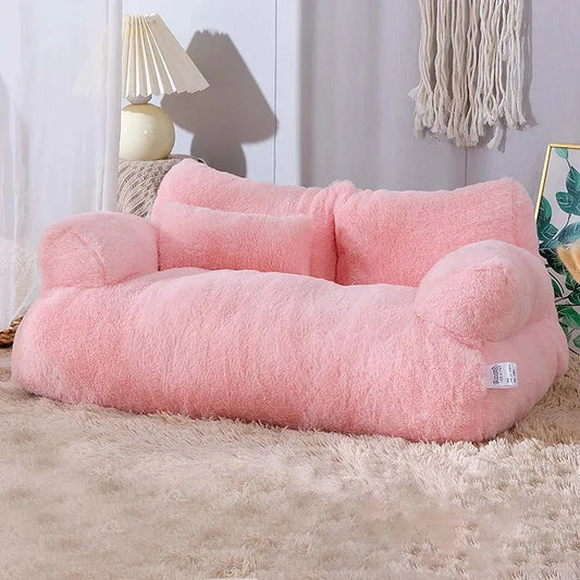 Canapé Chien Rose