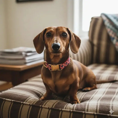 Collier Chien Personnalisé America