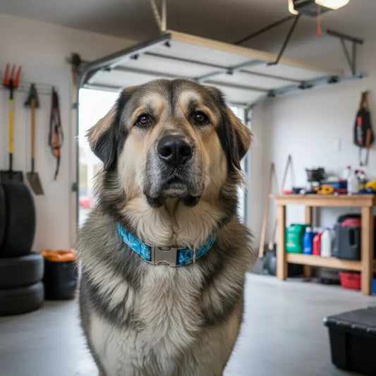 Collier Chien Personnalisé Océan