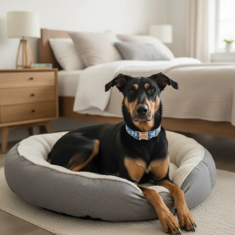 Collier Chien Personnalisé Marguerite