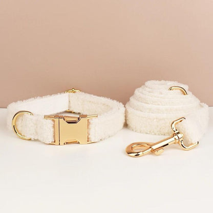 Collier Chien Personnalisé Blanc