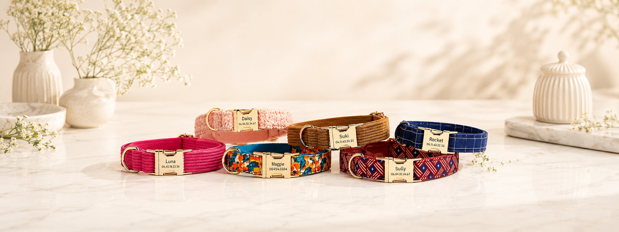 Collier Chien Personnalisé