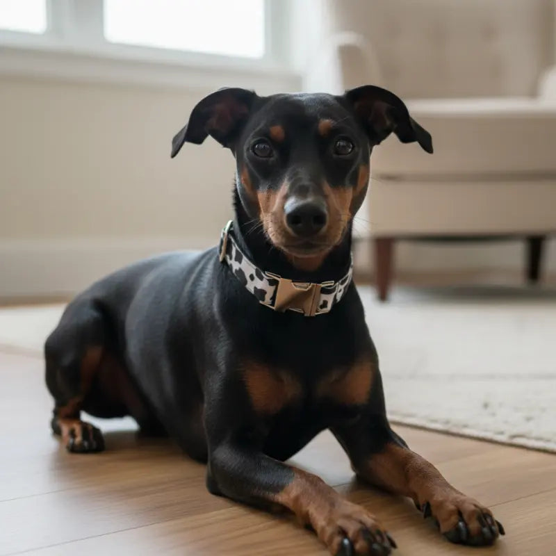 Collier Chien Personnalisé Vache