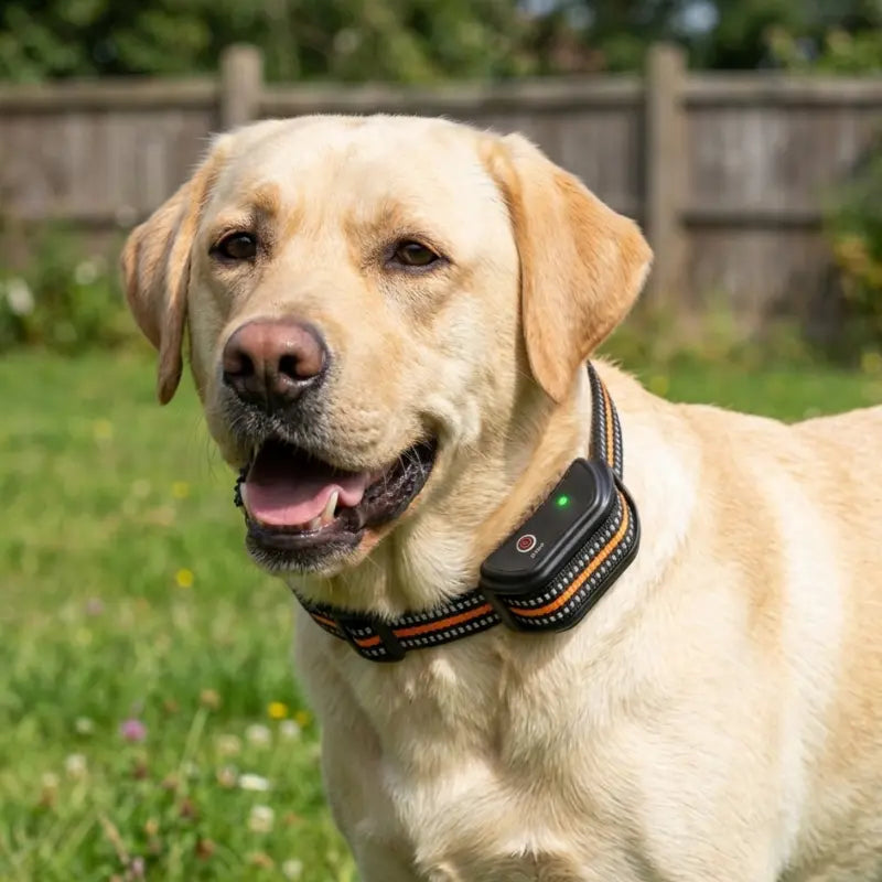 Collier Electrique Chien Orange