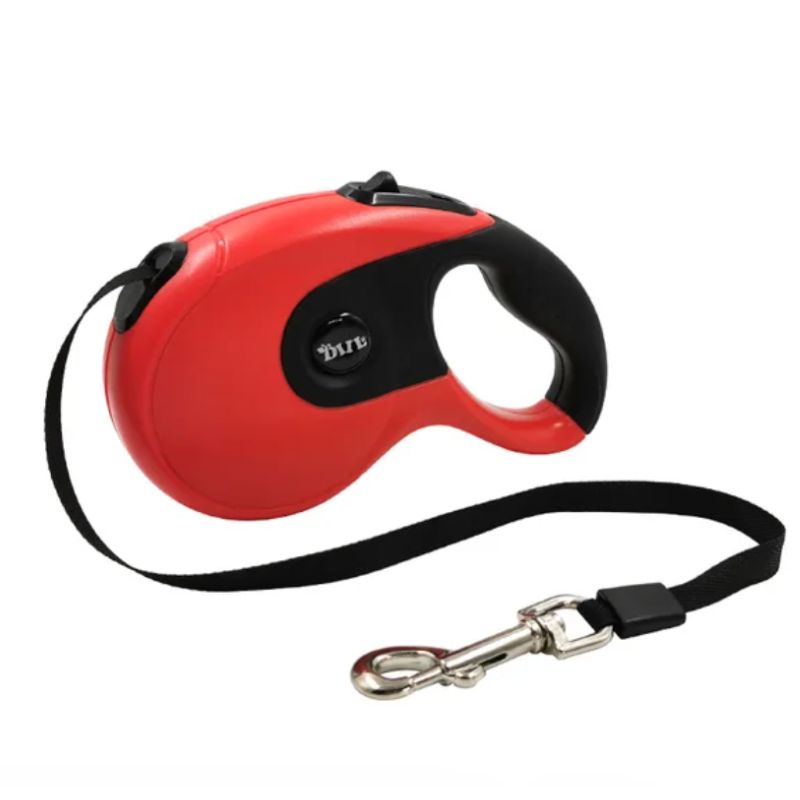 Laisse Enrouleur Rouge