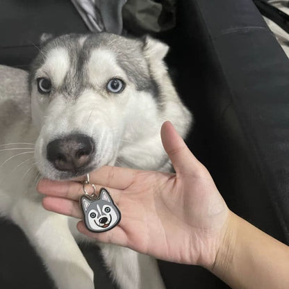 Médaille Chien Husky