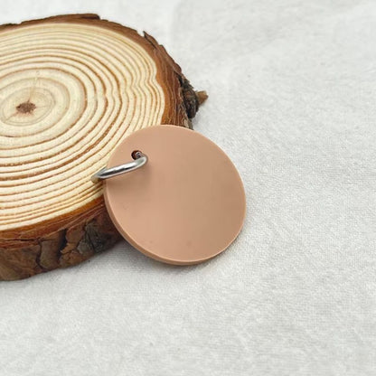 Médaille Chien Beige