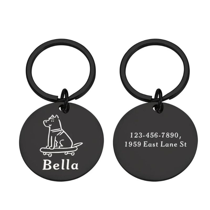 Medaille Chien Noir