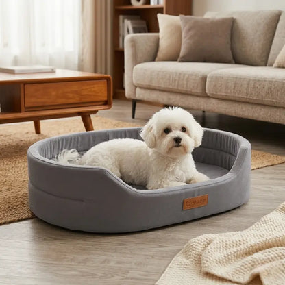 Panier Chien Easy Gris