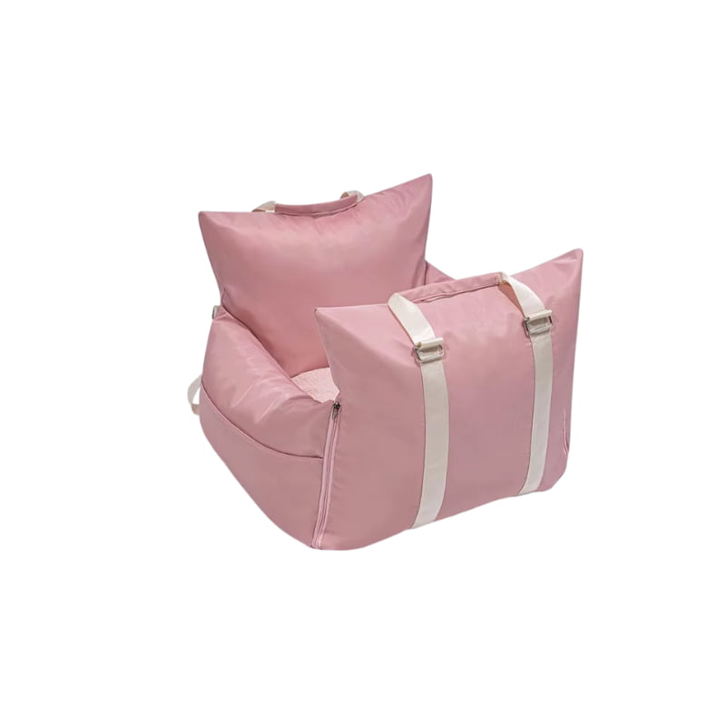 Panier Chien Voiture Rose
