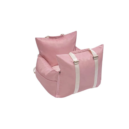 Panier Chien Voiture Rose