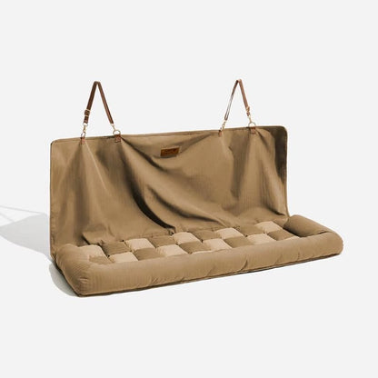 Panier Chien Voiture  Beige