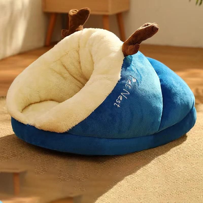 Panier Chien Bleu