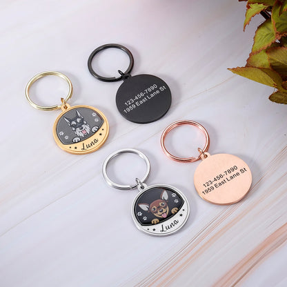 Medaille Chien Portrait