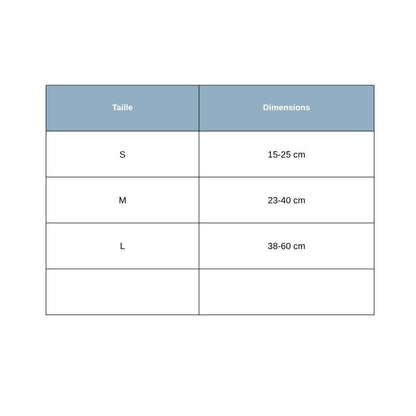 Tailles Collier pour Chien