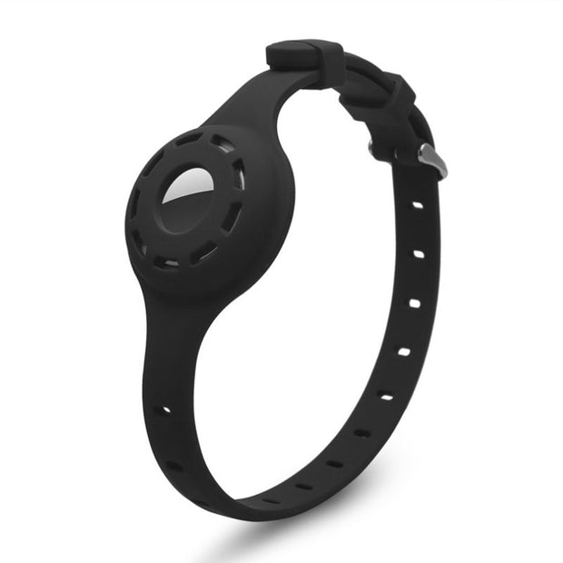 Collier Airtag Chien Noir