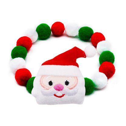 Collier Chien Noel