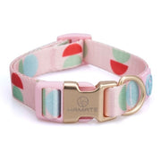 Collier Pastel Rose pour Chiot