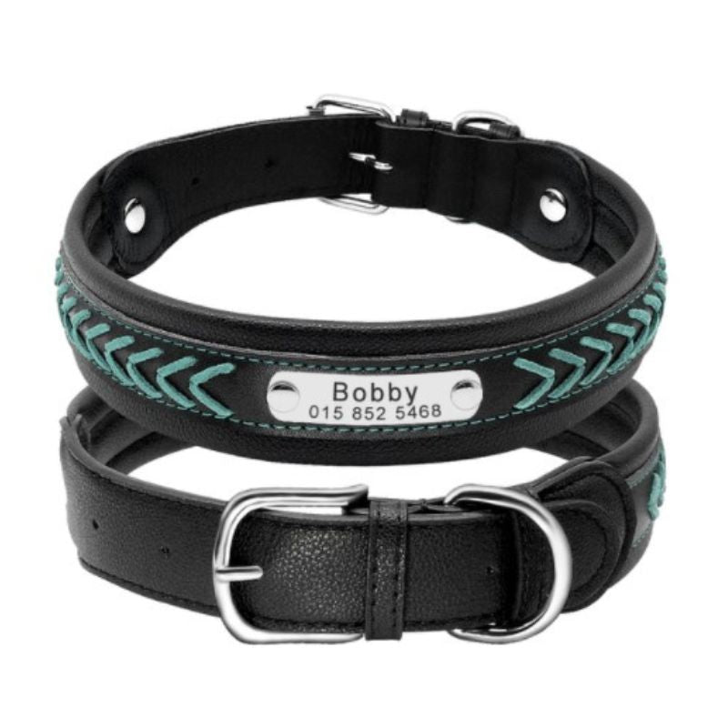 Collier en Cuir Chien