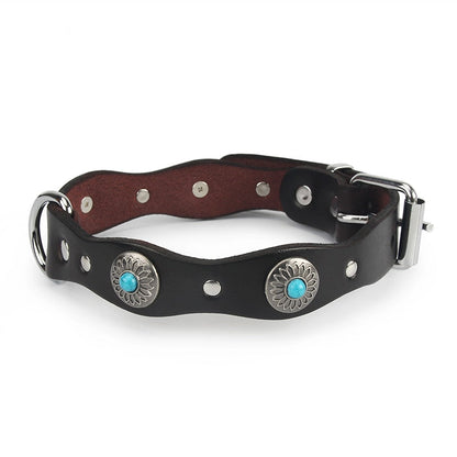 Collier Cuir Chien