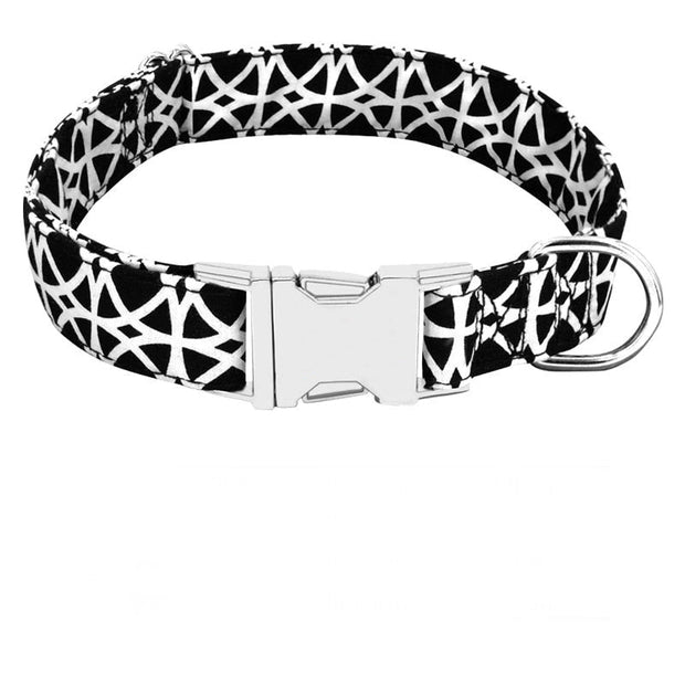 Colliers Chien Personnalisé Rosace