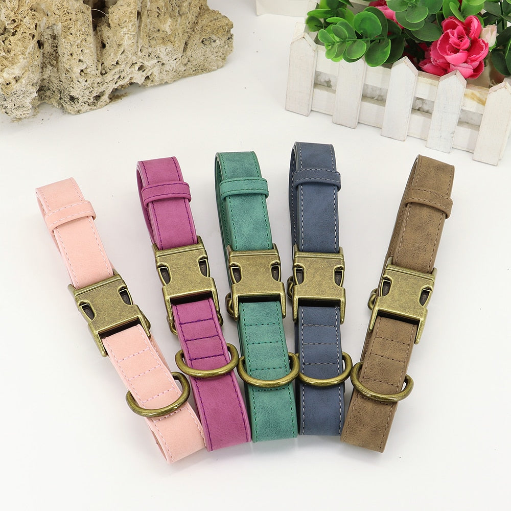 Collier Simili Cuir