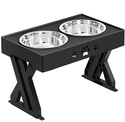 Gamelle Surélevée Chien Noir