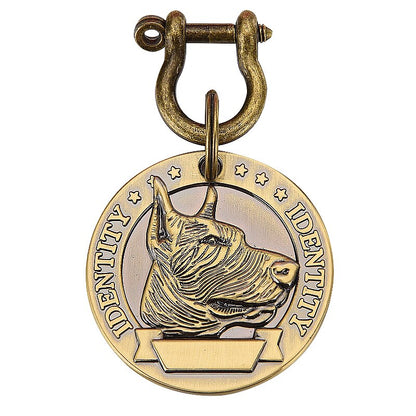 Medaille Chien Vintage
