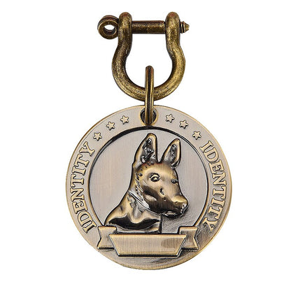 Medaille Chien Vintage