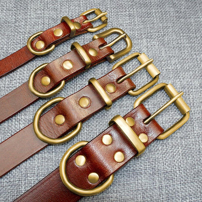 Collier Chien Cuir Personnalisable
