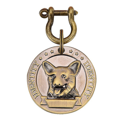 Medaille Chien Vintage
