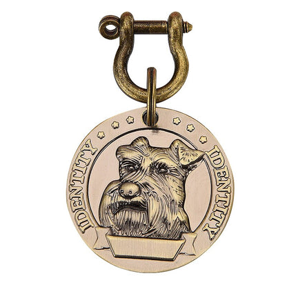 Medaille Chien Vintage