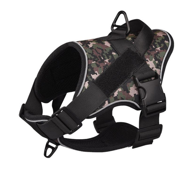 Harnais Chien Anti Traction Militaire