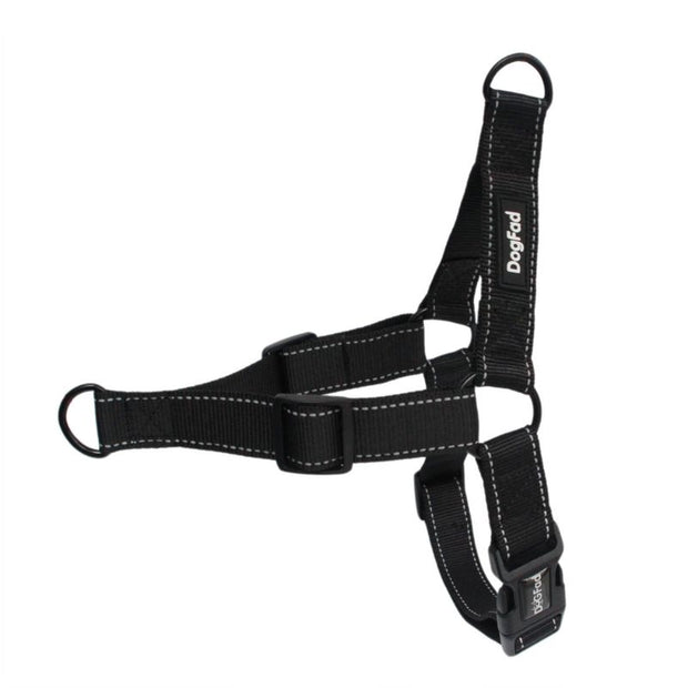 Harnais Chien Anti Traction Noir