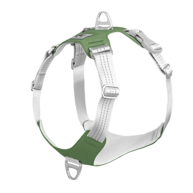 Harnais Chien Anti Traction Vert