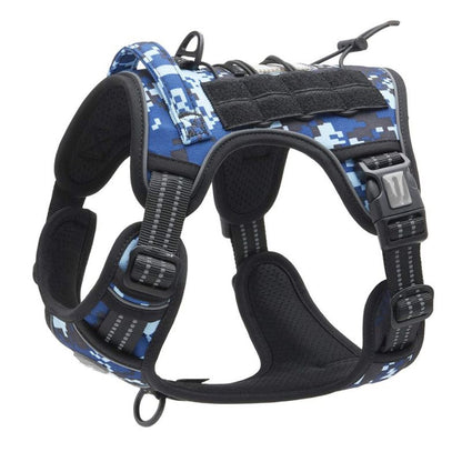 Harnais Chien Anti Traction Noir