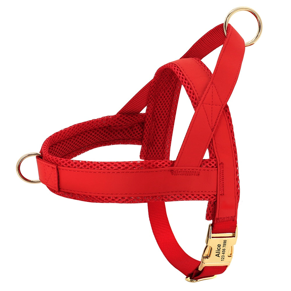 Harnais Anti Traction Rouge