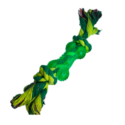 Jouet Corde Avec Os Silicon