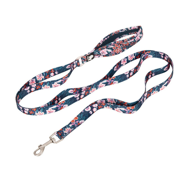 Laisse TrueLove Nylon à Fleurs