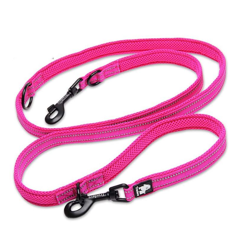 Laisse MultiFonctions Rose